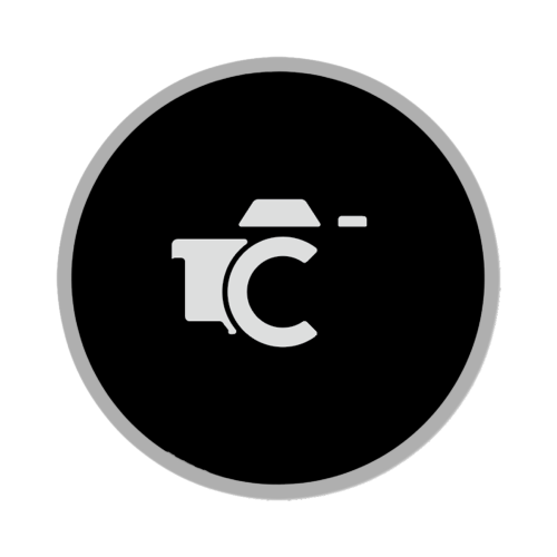LC Lenscraft Logo Icon Round